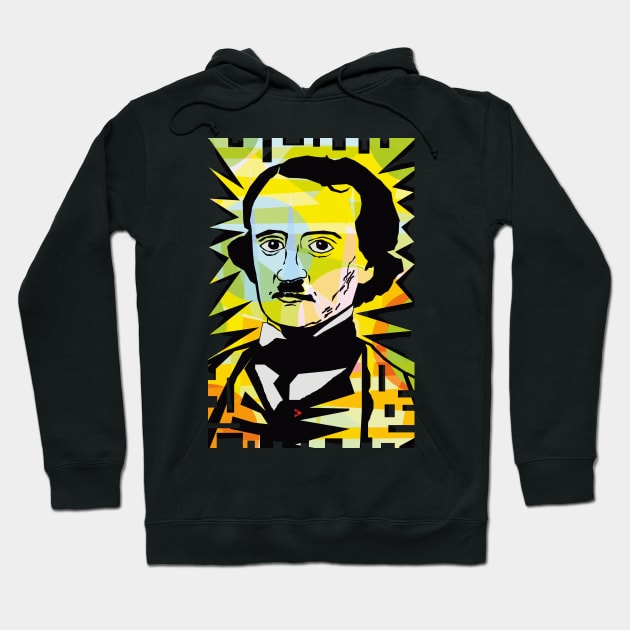 Edgar Allan Poe Hoodie by Exile Kings 